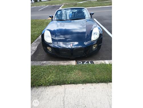 Blue 2008 Pontiac Solstice GXP