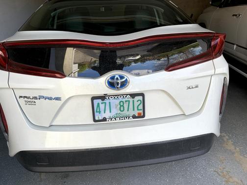 White 2020 Toyota Prius Prime XLE