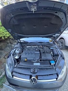 Gray 2015 Volkswagen Golf Man TDI S