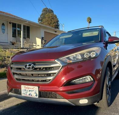 Red 2017 Hyundai TUCSON Limited
