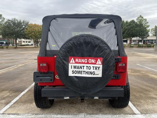 Red 2006 Jeep Wrangler X