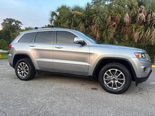 Silver 2014 Jeep Grand Cherokee Limited