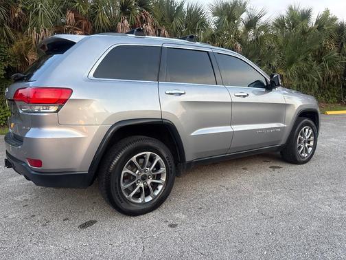 Silver 2014 Jeep Grand Cherokee Limited