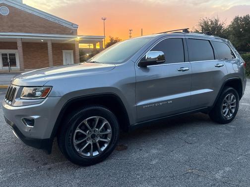 Silver 2014 Jeep Grand Cherokee Limited