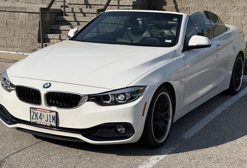 White 2018 BMW 430 i