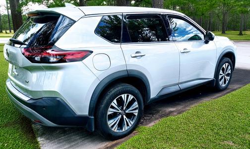 Silver 2021 Nissan Rogue SV