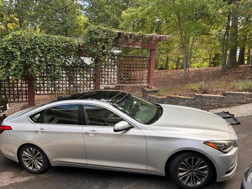 Silver 2015 Hyundai Genesis 3.8