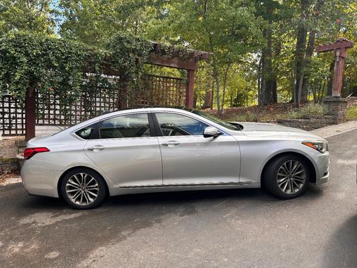 Silver 2015 Hyundai Genesis 3.8