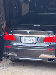 Gray 2010 BMW 750 Li