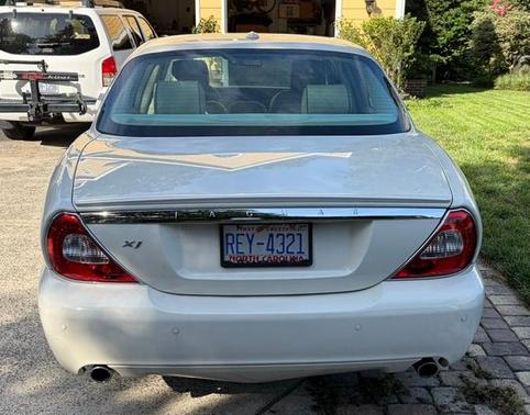 White 2008 Jaguar XJ8 L