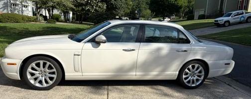 White 2008 Jaguar XJ8 L