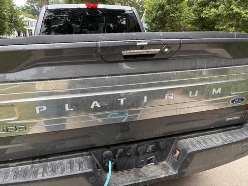 Gray 2022 Ford F-150 Platinum