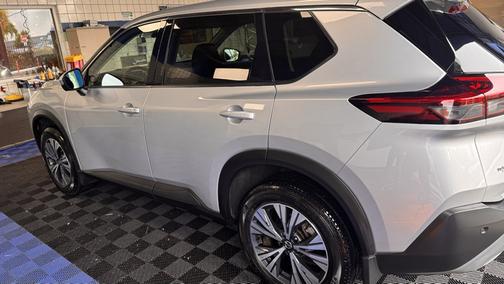 Silver 2021 Nissan Rogue SV