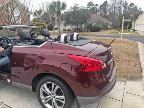 Red 2012 Nissan Murano CrossCabriolet Base