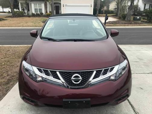Red 2012 Nissan Murano CrossCabriolet Base