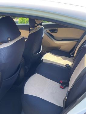 White 2013 Hyundai ELANTRA GLS