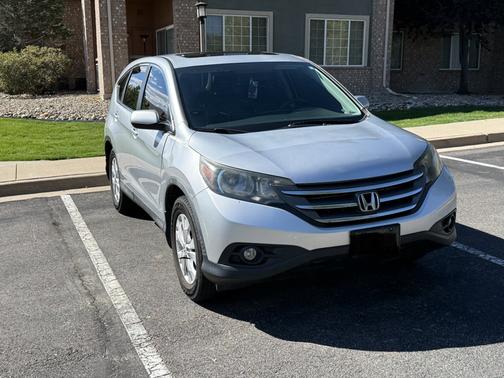 Silver 2012 Honda CR-V EX
