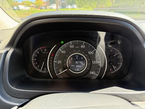 Silver 2012 Honda CR-V EX