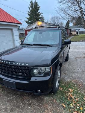 Black 2012 Land Rover Range Rover HSE