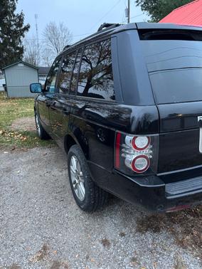 Black 2012 Land Rover Range Rover HSE