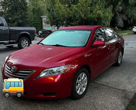 Red 2009 Toyota Camry Hybrid Base
