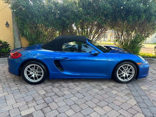 Blue 2015 Porsche Boxster Boxster