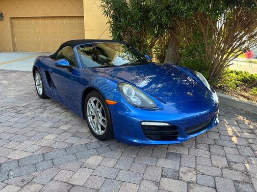 Blue 2015 Porsche Boxster Boxster