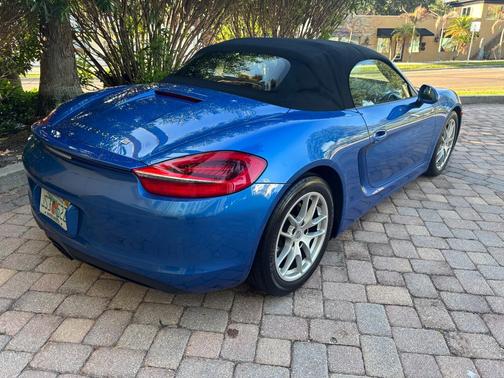 Blue 2015 Porsche Boxster Boxster