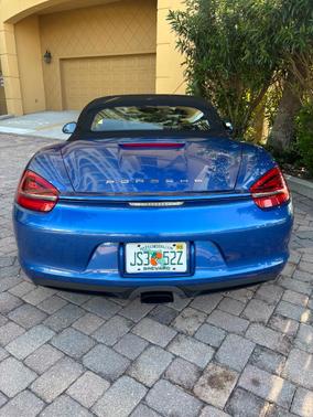 Blue 2015 Porsche Boxster Boxster