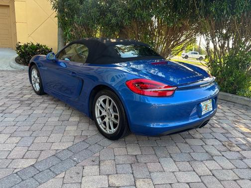 Blue 2015 Porsche Boxster Boxster