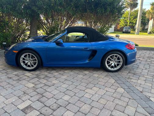 Blue 2015 Porsche Boxster Boxster