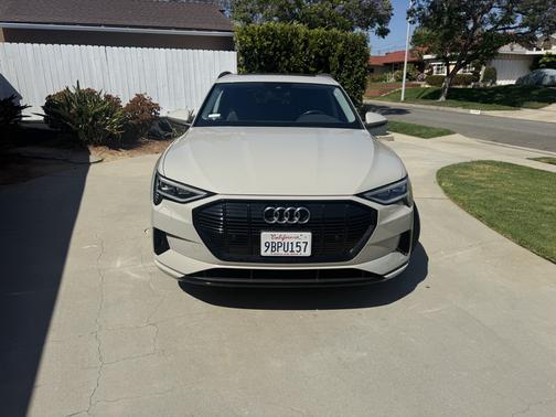 Beige 2022 Audi e-tron Premium