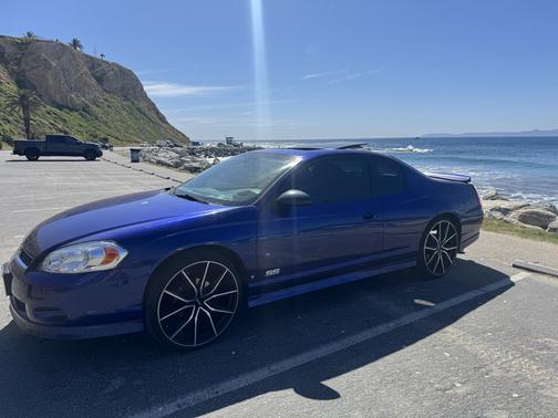 Blue 2007 Chevrolet Monte Carlo SS