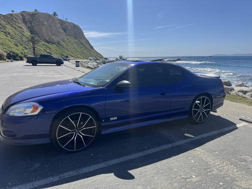 Blue 2007 Chevrolet Monte Carlo SS