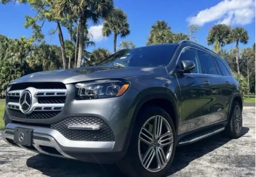 Gray 2022 Mercedes-Benz GLS 450 4MATIC