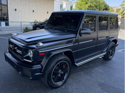 Black 2016 Mercedes-Benz AMG G AMG G 63 4MATIC