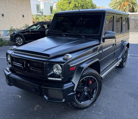 Black 2016 Mercedes-Benz AMG G AMG G 63 4MATIC