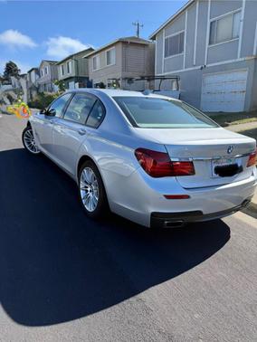 Silver 2013 BMW 750 Li