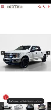 White 2020 Ford F-150 XLT