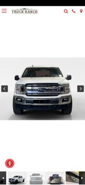 White 2020 Ford F-150 XLT