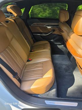 White 2019 Audi A8 L 60
