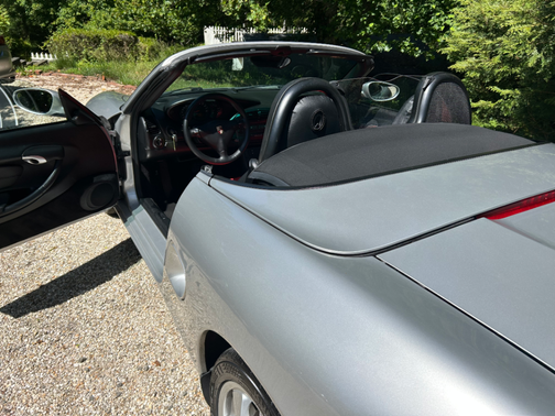Silver 2002 Porsche Boxster Boxster
