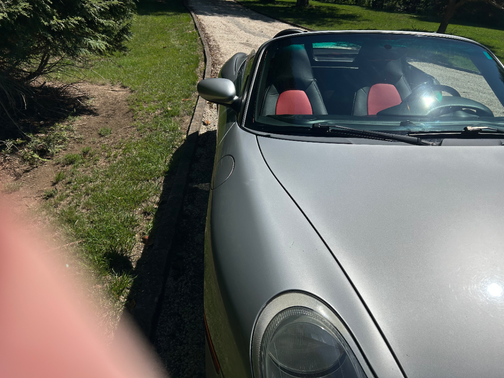 Silver 2002 Porsche Boxster Boxster