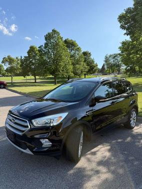 Black 2017 Ford Escape Titanium