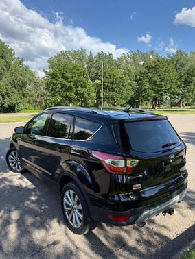 Black 2017 Ford Escape Titanium