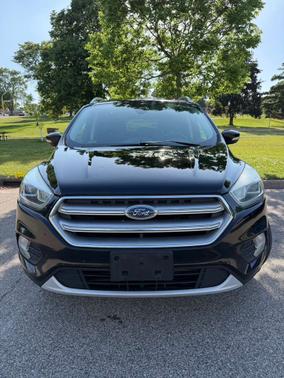 Black 2017 Ford Escape Titanium