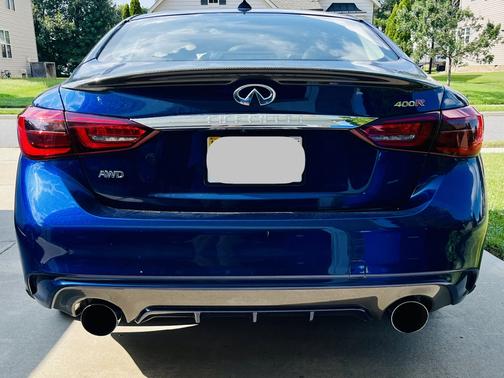 Blue 2018 INFINITI Q50 3.0t Sport