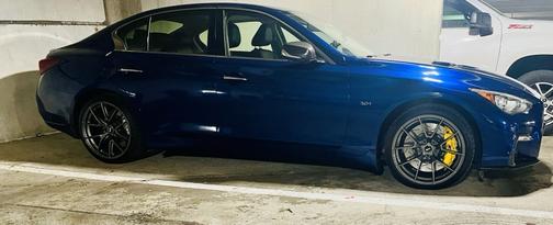 Blue 2018 INFINITI Q50 3.0t Sport