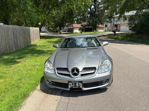Silver 2009 Mercedes-Benz SLK-Class SLK350 Roadster