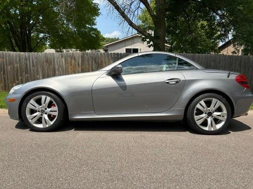 Silver 2009 Mercedes-Benz SLK-Class SLK350 Roadster